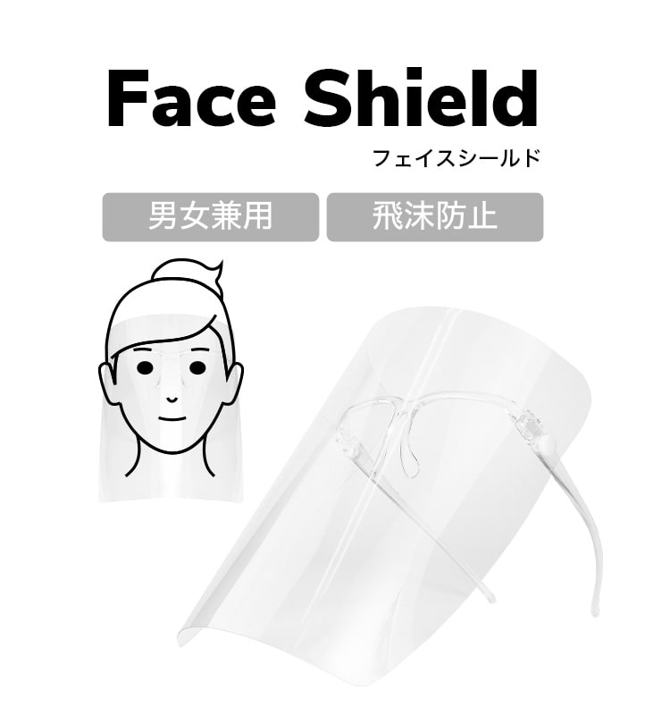 face shield(フェイスシールド)